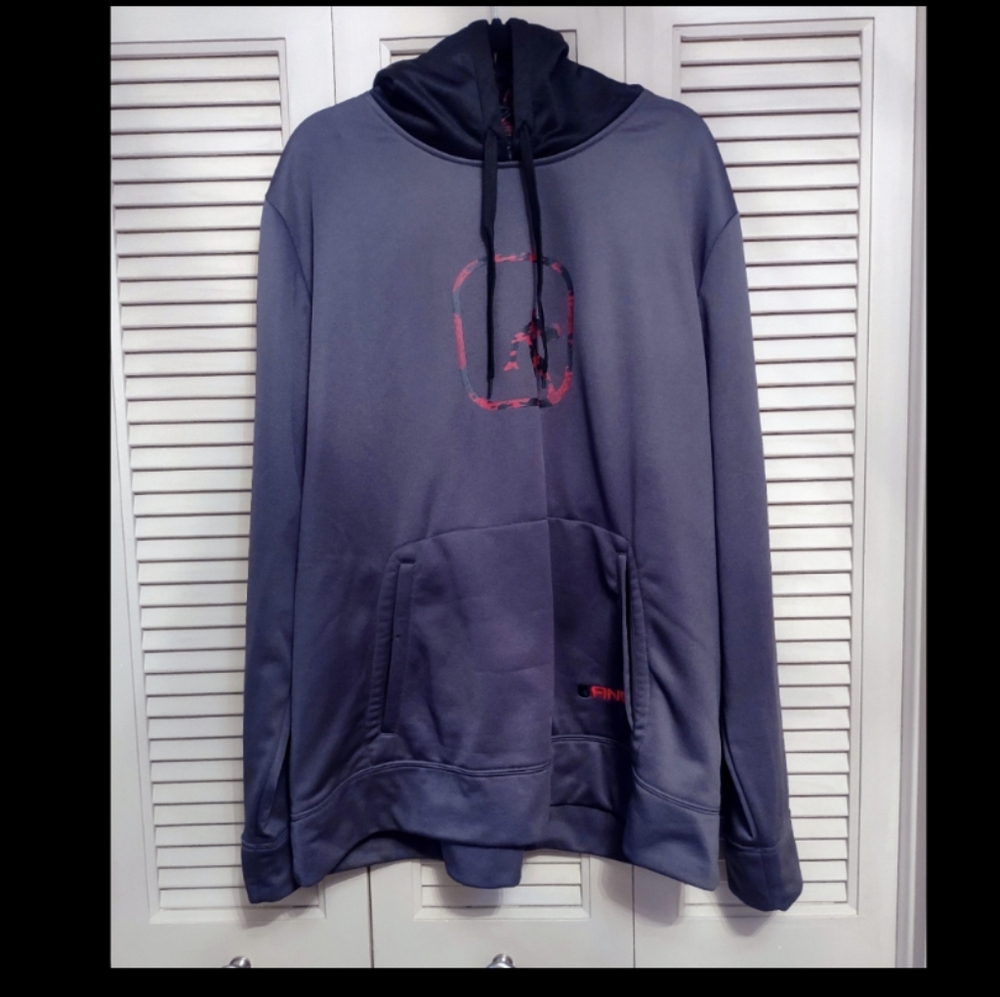 And1 Pull-over Long Sleeve Hoodie Size 2XL